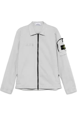 Stone Island Veste matelassée à patch Compass