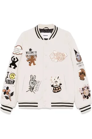 BARROW Veste teddy à broderies