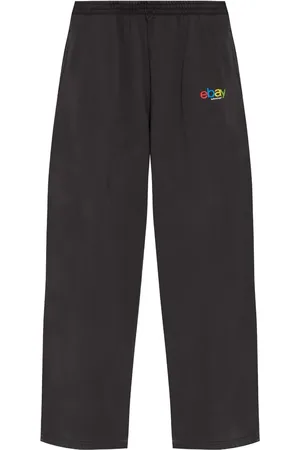 Balenciaga Pantalon de jogging à slogan brodé