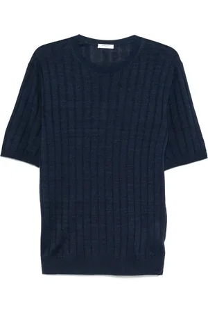Boglioli T-shirt à design nervuré
