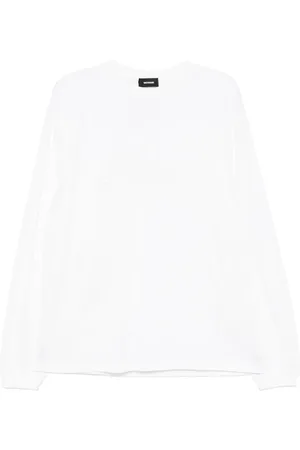 We11 Done T-shirt à perles artificielles