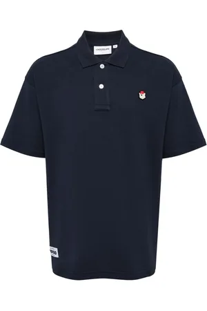 Chocoolate Polo en coton à logo brodé