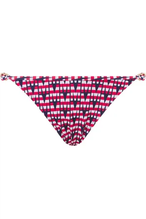 Moschino Bas de bikini à imprimé géométrique