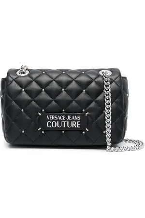 VERSACE Sac à bandoulière matelassé à logo
