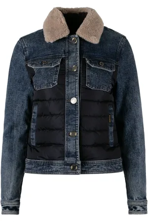 MOORER Veste Petunia en jean