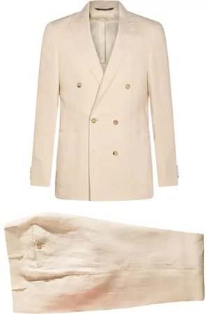 CANALI Costume en laine à patch logo