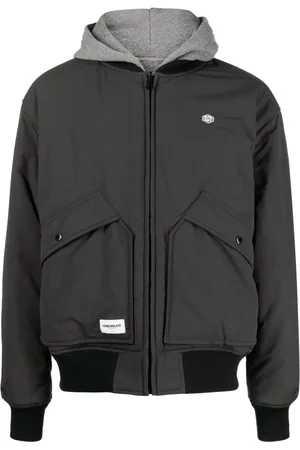 Chocoolate Veste bomber réversible à logo imprimé