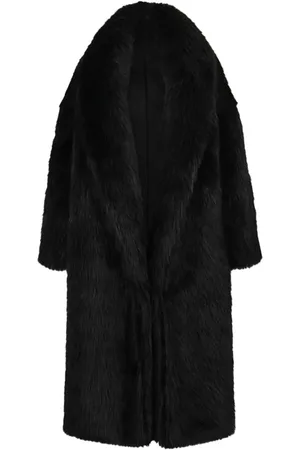 Entire Studios Manteau oversize en fourrure artificielle