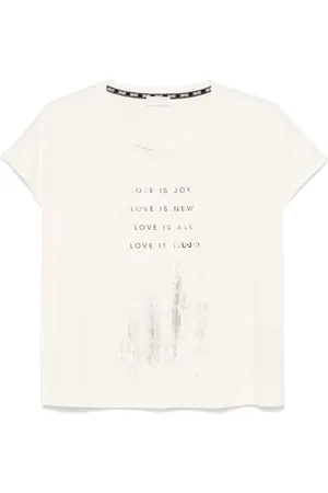 Liu Jo T-shirt à slogan imprimé