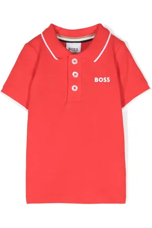 HUGO BOSS Polo à logo imprimé