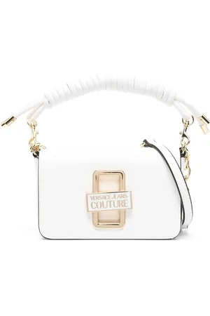 VERSACE Sac porté épaule à plaque logo