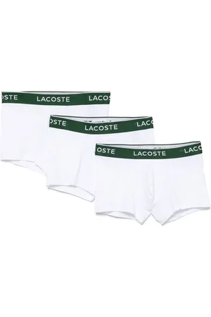 Lacoste Lot de trois boxers à bande logo