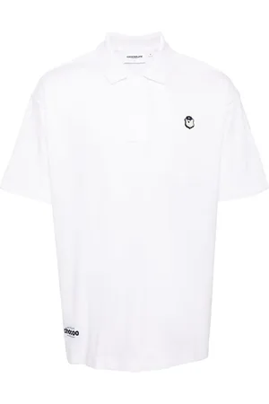 Chocoolate Polo en coton à logo brodé