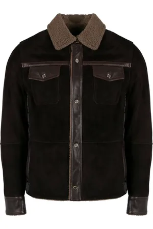 MOORER Veste Duilio en daim