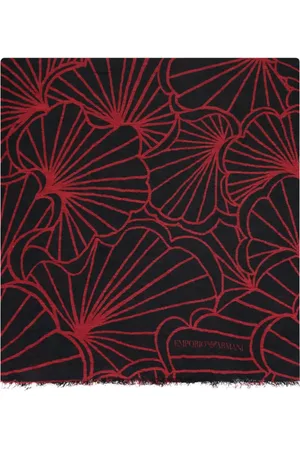 Emporio Armani Foulard à imprimé géométrique