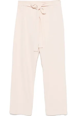..,MERCI Pantalon à taille ceinturée