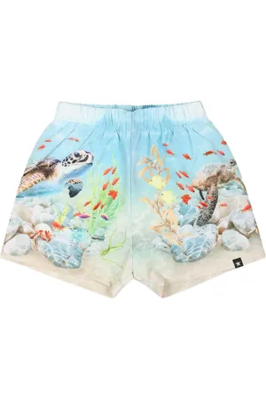 Molo Short de bain à imprimé graphique