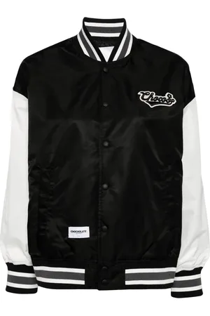 Chocoolate Veste bomber à logo appliqué