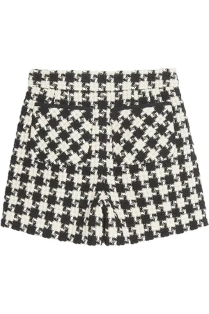 VALENTINO GARAVANI Short Damier Light en tweed
