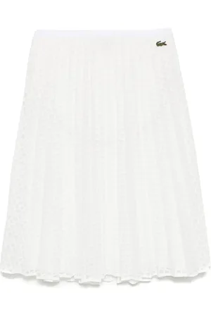Lacoste Jupe plissée en dentelle