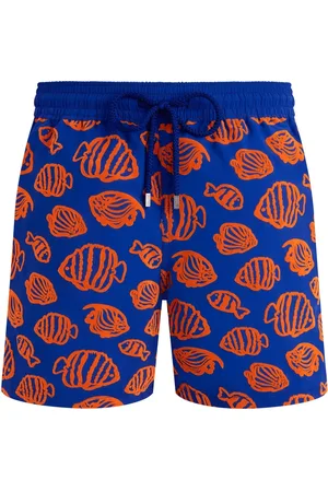 Vilebrequin Short de bain Flocked Fishy Vibes
