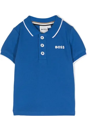 HUGO BOSS Polo à logo imprimé