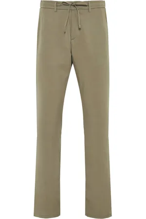 CANALI Pantalon droit à lien de resserrage