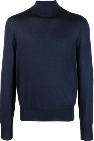 Tom Ford Pull nervuré à col roulé