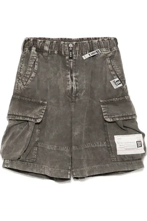Maison Mihara Yasuhiro Short délavé à poches cargo