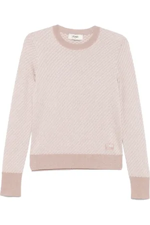 Fendi T-shirt à monogramme FF en jacquard
