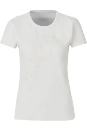 Dorothee Schumacher T-shirt à fleurs brodées