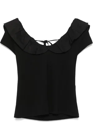 Liu Jo T-shirt en coton à volants