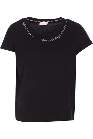 Liu Jo T-shirt à slogan brodé