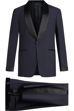 Tom Ford Costume à bordure en satin