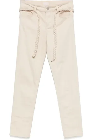 Liu Jo Pantalon à taille ceinturée