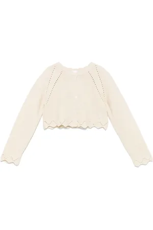 PATACHOU Cardigan à détails en maille pointelle
