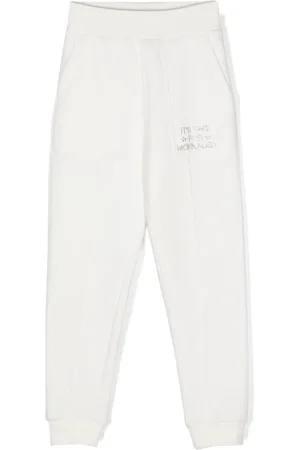 MONNALISA Pantalon de jogging à logo strassé