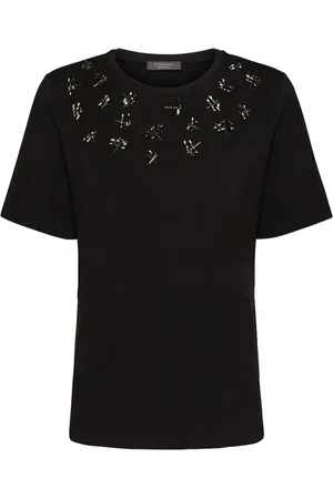Elena Miro T-shirt à motif brodé