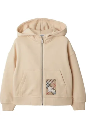 Burberry Hoodie Check Label