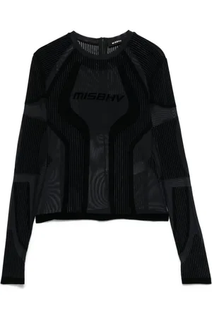 MISBHV T-shirt floqué en résille