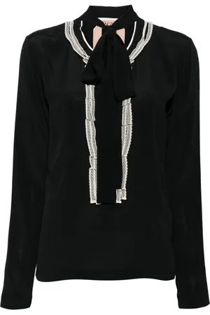 Nº21 Blouse à col lavallière
