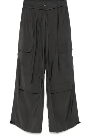 ISABEL BENENATO Pantalon ample à poches cargo