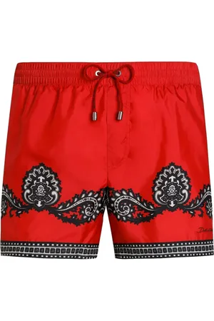 Dolce & Gabbana Short de bain à imprimé graphique