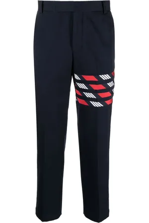 Thom Browne Pantalon de costume à 4 bandes signature