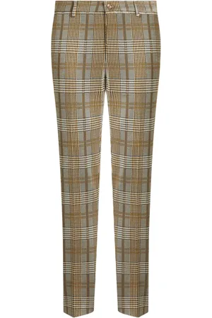 Etro Pantalon de costume à carreaux