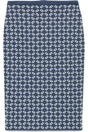 Givenchy Jupe mi-longue à monogramme 72 en jacquard