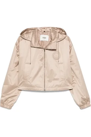 Fendi Veste à patch logo