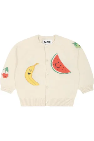 Molo Cardigan en maille intarsia