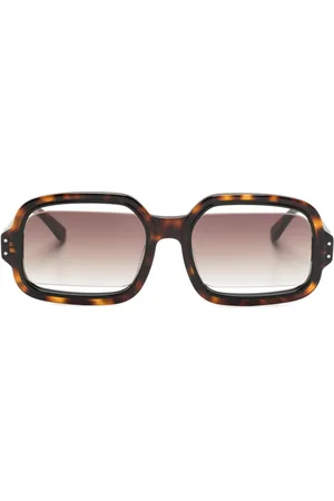 HENRIK VIBSKOV Lunettes de soleil rectangulaires Olga