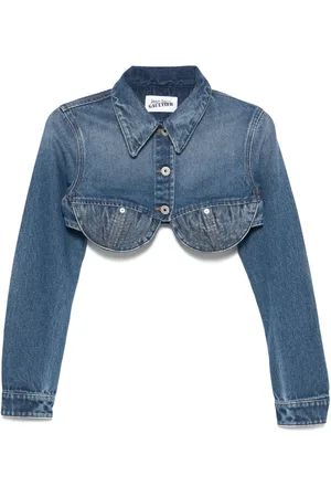 Jean Paul Gaultier Veste Conical à coupe crop